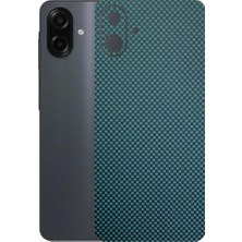 Kapps Samsung Galaxy A07 ile Uyumlu Fiber Serisi Premium Arka Kapak Kaplama(Kenarlar Yoktur!)