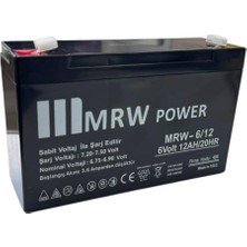 Mrw Power 12VOLT 12AMPER Kuru Akü 12V 12A
