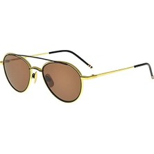 Thom  Browne 109 C-T Gld -Nvy Unisex Güneş Gözlüğü