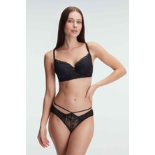 Anıl 4837 Kadın Desteksiz Sütyen ve Slip Takım