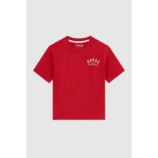 Guess Erkek Çocuk Kırmızı Tshirt