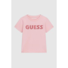 Guess Kız Çocuk Pembe Tshirt