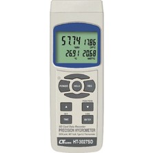 Lutron HT-3027SD Hassas Nemölçer Sd Kart Gerçek Zamanlı Veri Kaydedici