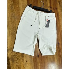 Demente Erkek Kayra Kumaş Beli Lastikli Şort Jogger