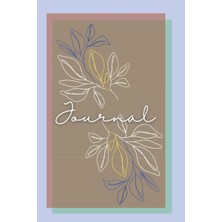Renas Store Blue Purple Teal Floral Journal