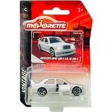 Renas Store Majorette Vintage Metal Diecast Gri Mercedes Benz 190 E 2.5-16 Evo Iı