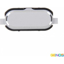 Genos Samsung Galaxy E700 E7 2015 Uyumlu Home Buton (Beyaz) (SN806533)