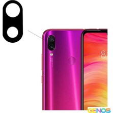 Genos Xiaomi Redmi Note 7 Uyumlu Kamera Camı (Siyah) (SN807520)