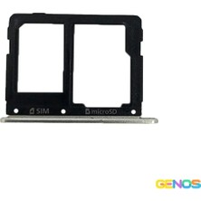 Genos Samsung Galaxy C5000 C5 2015 Uyumlu Hafıza Kart + Sim Demiri (Sim Çekmecesi) (Siyah) (SN809399)