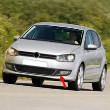 Renas Store Ön Tampon Sol Sis Farı Kapağı 6R0853665D Vw Polo ile Uyumlu 2010-2014