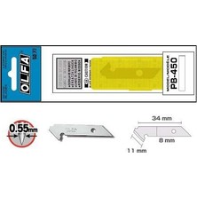 Olfa Maket Bıçağı Yedeği 5 Adet NPB-450
