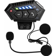 Aksesuarcep BT12-2X Motosiklet Kask Bluetooth Kulaklık – Bluetooth 5.4, Mikrofonlu, Stereo Ses ve Gürültü Azaltma