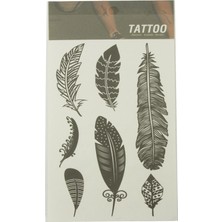 sbodurhome Yaprak Tattoo Dövme Sticker