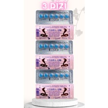 P3 VEGA18 Mavi Cobra8 Hap 130 Mg 6x3 Dizi(Toplam 18 Tablet) COBRA130MGHAP Cobra_hap Kobrahap Mavi Kobra Geciktirme8 CIALIS15 Lifta8