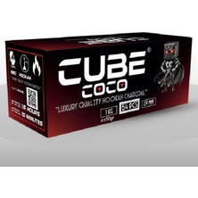 Yerli Coco CUBE27MM %100 Hindistan Cevizi Kabuğundan Yapılmış Nargile Kömürü