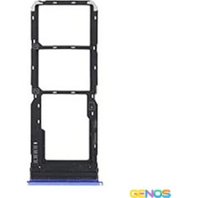 Genos Vivo Y11 Uyumlu Hafıza Kart + Sim Demiri (Sim Çekmecesi) (Kırmızı) (SN809347)