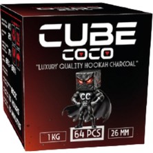 Yerli Coco Cube %100 Hindistan Cevizi Kabuğundan Üretilmiş Nargile Kömür