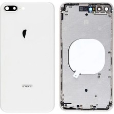 Genos Iphone 8 Modeli Uyumlu Boş Kasa Beyaz Renk Tam Modeli Uyumlu