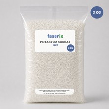 faserix Potasyum Sorbat E202 Granül-Gıda Koruyucu 3 kg
