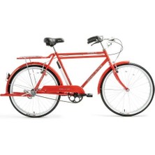 Bisan Roadstar Gl Erkek Hizmet Bisikleti 58CM V 26 Jant 1x1 Vites Kırmızı Siyah Beyaz