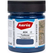 Karin Ebru Boyası 105 ml S404 Turkuaz