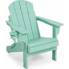 Garpim Adirondack Serisi Klasik Katlanır Sandalye, Koltuk, Balkon, Bahçe, Cafe Mobilyaları