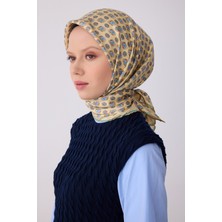 Belli Twill Ipek Eşarp Limoni Sarı