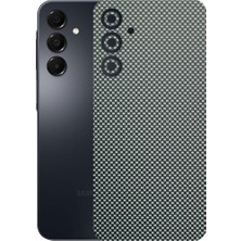 Kapps Samsung Galaxy A16 ile Uyumlu Fiber Serisi Premium Arka Kapak Kaplama(Kenarlar Yoktur!)