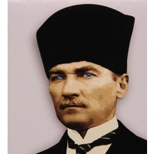 Magic Art Sayılarla Boyama Tuval 40X50 cm Atatürk