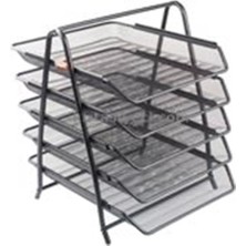 Bigpoint BP415-95 Metal Perfore Evrak Rafi 5li Siyah