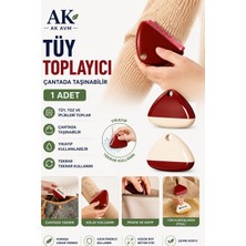Ak Avm 1 Adet Yıkanabilir Taşınabilir Üçgen Tüy Toplayıcı, Kolay Taşıma, Tüy Toplayıcı