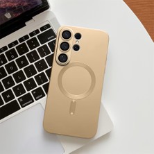 HONTINGA Samsung S25 Ultra 5g ile Uyumlu Kılıf Magsafe Wireless Düşüme Önleyici Basitlik Anti Düşme Kamera Korumali Patates Desen Silikon Telefon Kılıfı Kadın ve Erkek Için Uygundur K7-1000
