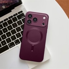 HONTINGA iPhone 17 Pro ile Uyumlu Kılıf Magsafe Wireless Düşüme Önleyici Basitlik Anti Düşme Kamera Korumali Patates Desen Silikon Telefon Kılıfı Kadın ve Erkek Için Uygundur K7-1000