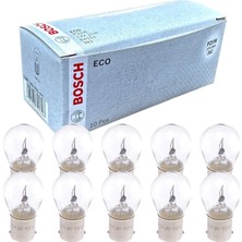 Renas Store Bosch Ampul 12V 21W 93 BA15S Sinyal Tek Duy 10 Adet