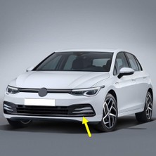 Renas Store Ön Tampon Sol Izgarası Sensör Delikli 5H0853665J Vw Golf 8 ile Uyumlu 2020-2023