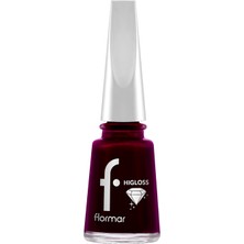 Flormar Higloss Uzun Süre Parlaklık Sunan Yüksek Performanslı Işıltılı Bitişli Oje