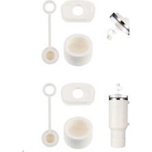 Renas Store Yenigeldi 1 Set (3 Parça) Bej, Pipet Tıpası 40 ve 30 Oz Termos Için Sızdırmaz Seti,bej