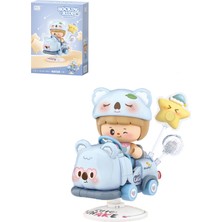 Renas Store Loz Creative Serisi Sallanan Kahverengi Kedi Modeli 190 Parça Oyuncak Yapım Seti FFLZ-4306
