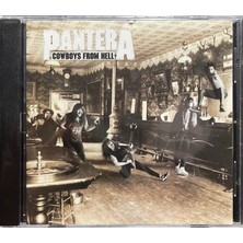 Plak İstasyonu (Müzik CD Sidir Plak Değildir) CD Pantera Cowboys From Hell (Açılmamış Ambalajında) CD