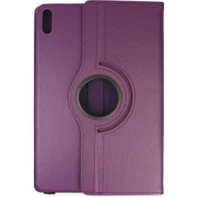 Royaleks Huawei Matepad Air 11.5 Kılıf 360 Tablet Deri Kılıf - Mürdüm