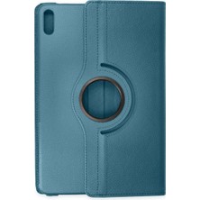 Royaleks Huawei Matepad Air 11.5 Kılıf 360 Tablet Deri Kılıf - Turkuaz