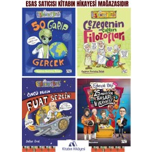 Eğlenceli Bilgi Yayınları 4-5. Sınıf- 50 Garip Gerçek, Öncü Bilgin Fuat Sezgin, 25 Muhteşem Başarı Hikayesi, Gezegenin Çılgın Filozofları(4kitap)