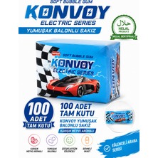 Emrah Gültekin Yumuşak Balonlu Sakız 100 Adet Tam Kutu Karışık Meyve Aromalı Çocuk Eğlenceli Seri