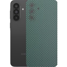 Kapps Samsung Galaxy A37 ile Uyumlu Fiber Serisi Premium Arka Kapak Kaplama(Kenarlar Yoktur!)