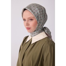 Belli Twill Ipek Eşarp Mint Yeşil