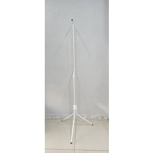 Zeyna Petshop Kafes Askı Ayaklığı Büyük Boy (Beyaz) *1.66 cm Yükseklik