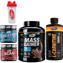 Conlast Mass Gainer 2000G/BCAA 4.1.1/creatine 120G/L-CARNITINE  Shaker