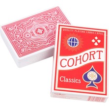 Ellusionist Cohorts Işaretli Oyun Iskambil Kartı - Kırmızı