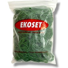 Ekoset Yeşil Para Lastiği 70MM 3000 Adet