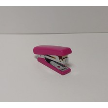 Kangaro Mini-10 Zımba Makinesi Fosforlu Pembe No:10